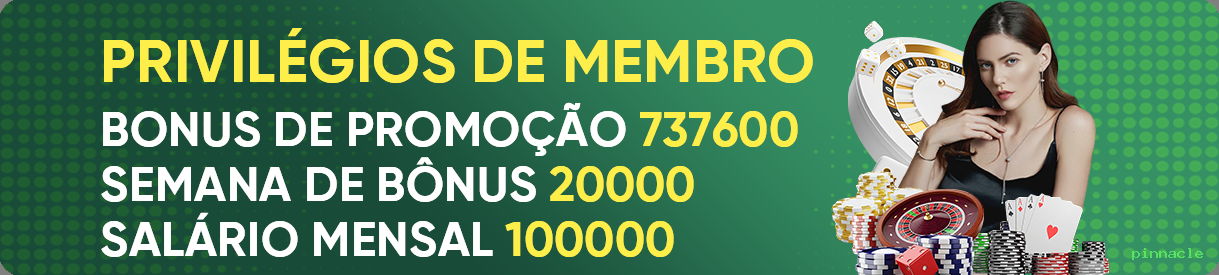 Programa VIP pinnacle - benefícios exclusivos